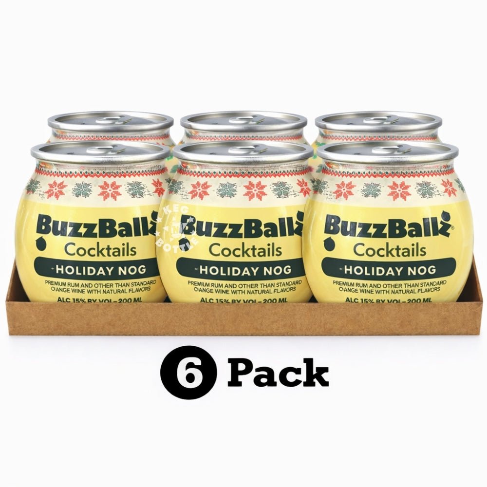 BuzzBallz Cocktails Holiday Nog (200ml)