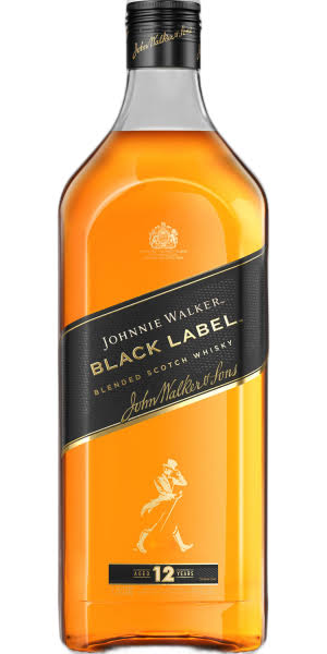 Johnnie Walker Black Label Blended Scotch Whisky (1.75 L)