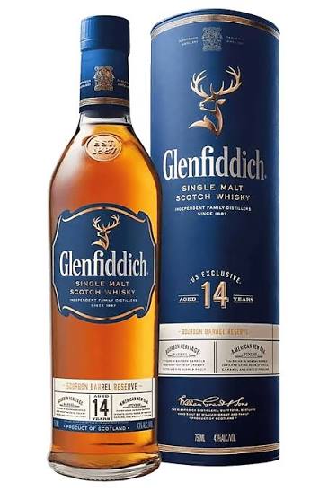 Glenfiddich 14 Year Bourbon Barrel Reserve 750ml