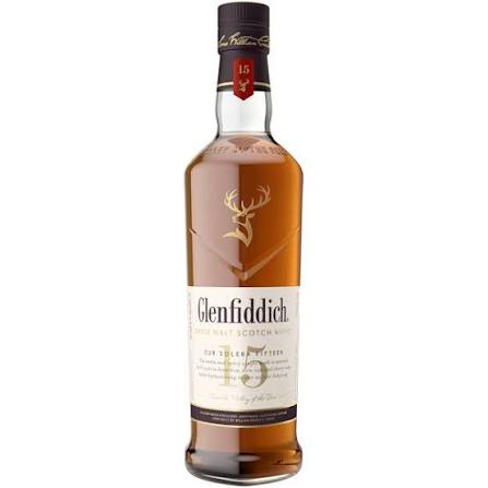 Glenfiddich 15 Year Our Solera Fifteen Single Malt Scotch (750 ml)