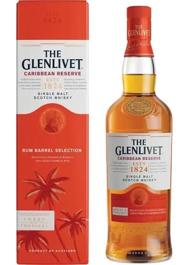The Glenlivet Caribbean Reserve Single Malt Scotch (750 ml)