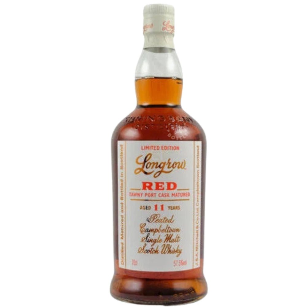 Longrow Red 11 Year Tawny Port Cask Matured Peated Single Malt Scotch Whiskey (750mL)