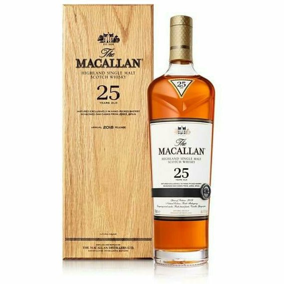 The Macallan 25 Year Highland Single Malt Whiskey  (750 mL)